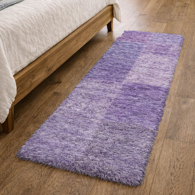 Tapis à poils longs de qualité supérieure lavable à la machine ADS664