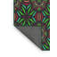 Tapis vert/rouge tissé à la machine-2026386007