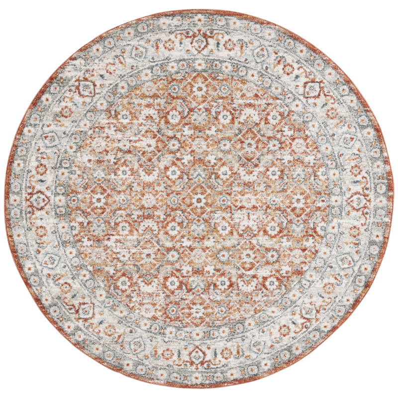 Tapis Lasher, Rond 6 pi 7 po