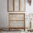 Brown Solid Wood Rectangular Console Table