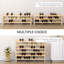 Support à vin empilable, tablettes de rangement modulaires, support de 72 bouteilles, support de présentation autoportant pour la cuisine, garde-manger, cave