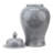 Gray Crackle Lidded Jar