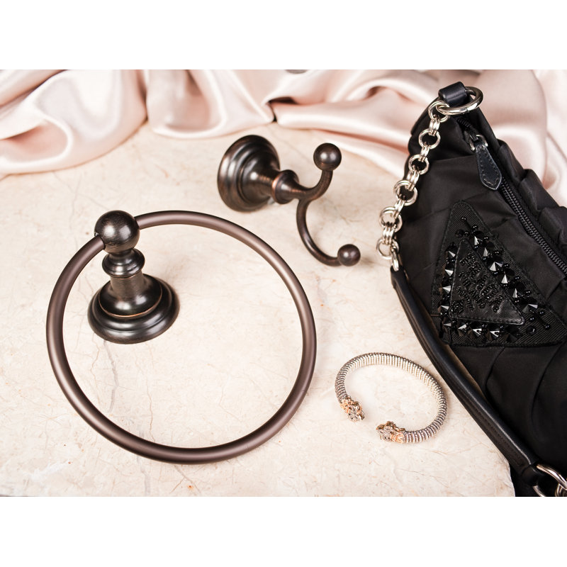 Fairview Towel Ring, Brushed Oil Rubbed Bronze