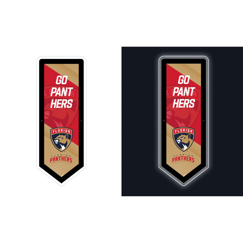 Enseigne murale NHL Team Pennant, Panthers de la Floride