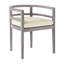 Chaise avec accoudoirs d'extérieur en teck Santa Barbara-70062087-70062088-113694032