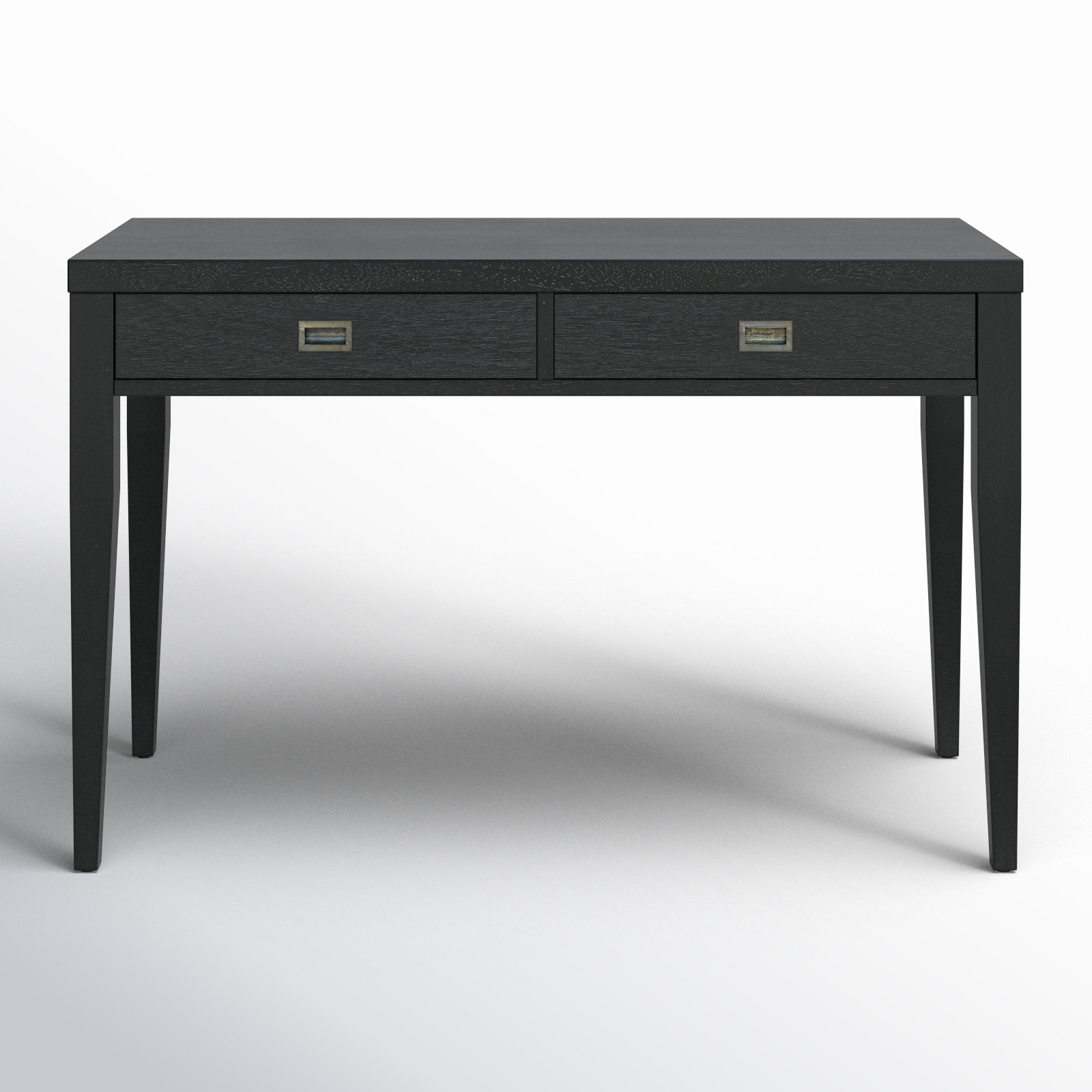 Wichita 48" Mahogany Writing Desk, Black
