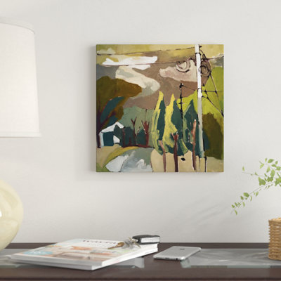 « tree & fils ix », impression sur toile