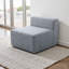 Fauteuil d'appoint / repose-pieds Velvet Cube-1825008223