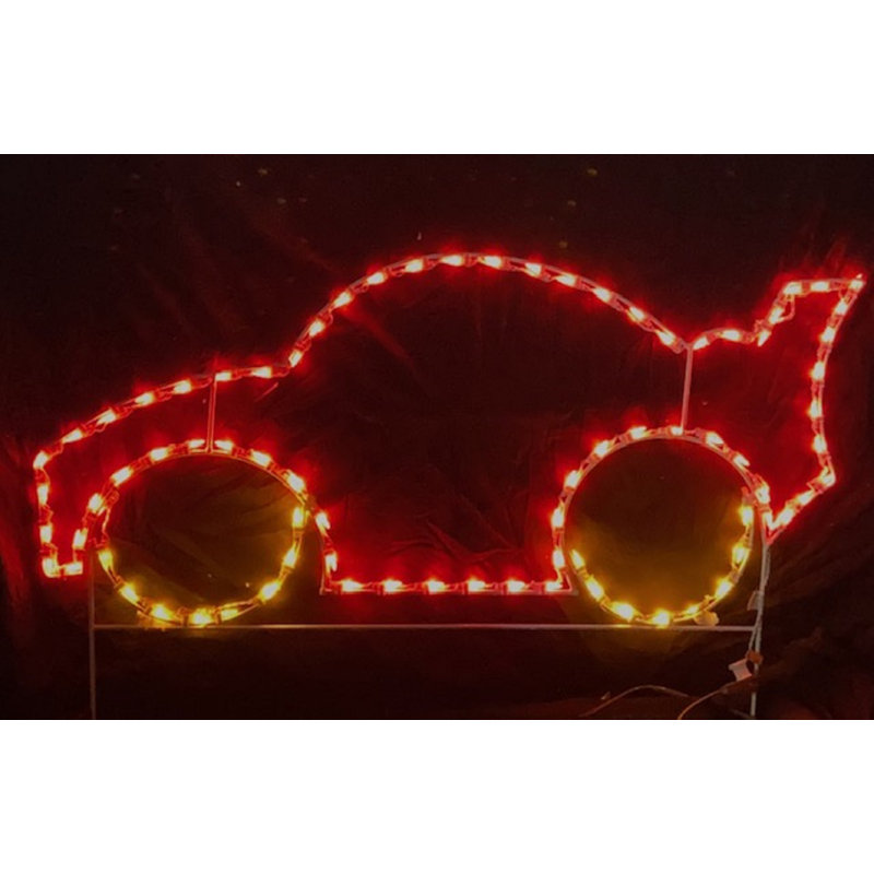 Figurine lumineuse racecar