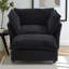 Chaise d'appoint rembourrée avec repose-pieds-170811370