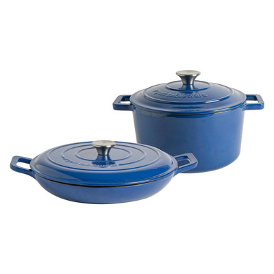 Argon Tableware Cast Iron Casserole Dish Set