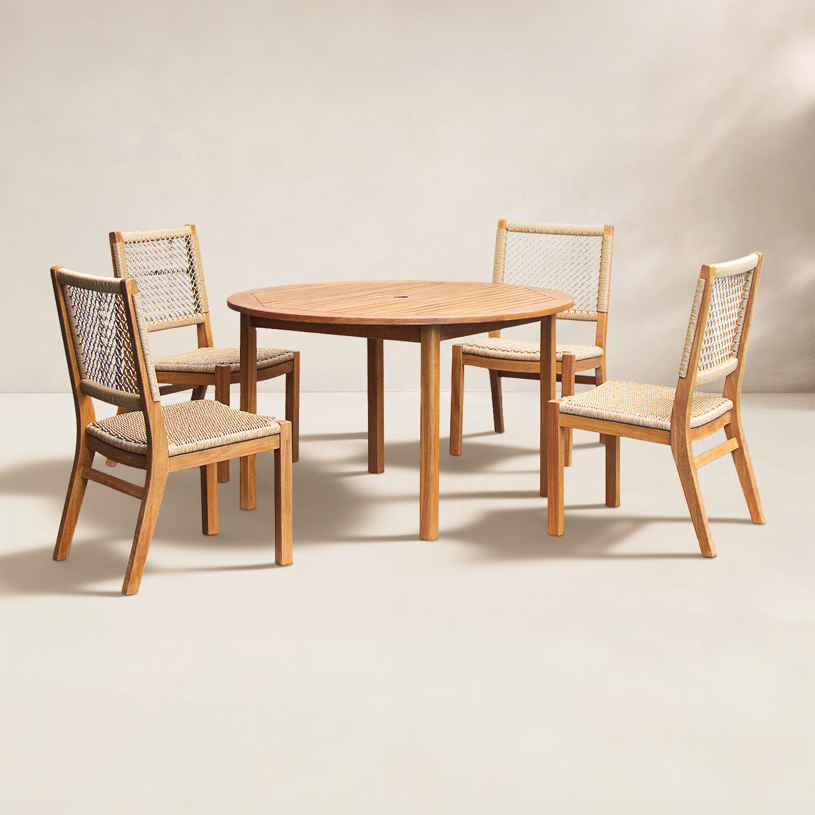 Oxford 48" Patio Dining Set
