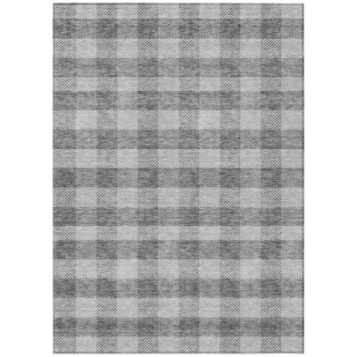 Colzie Flatweave Checkered Indoor / Outdoor Rug