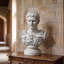 Buste de l'empereur romain Augustus Caesar