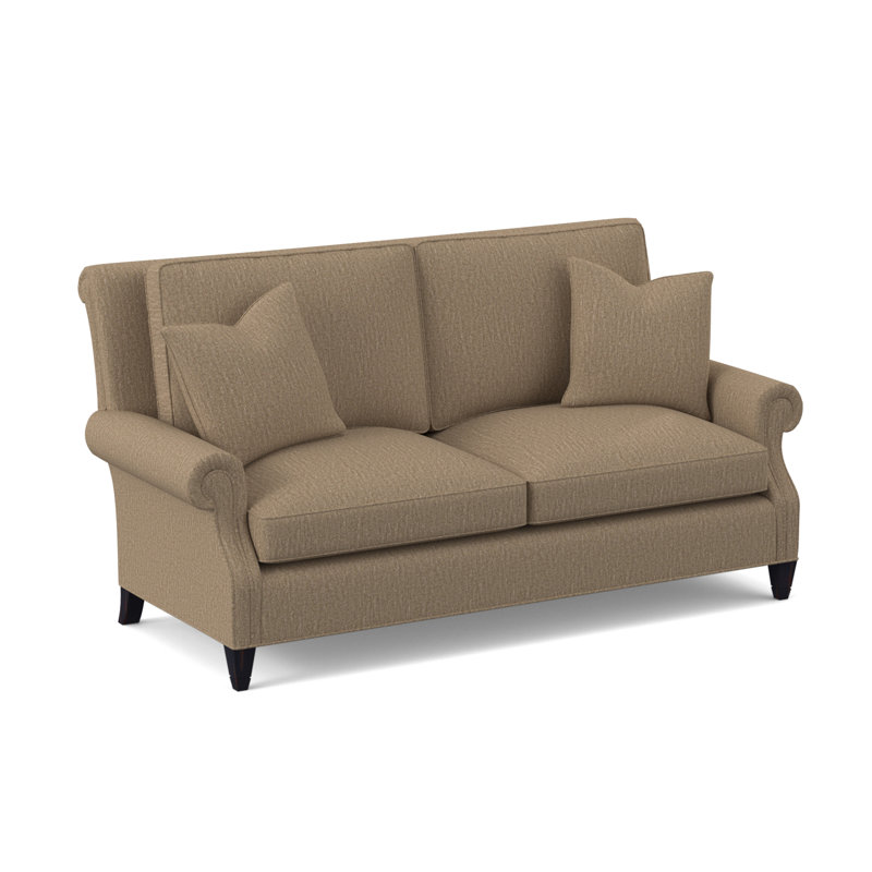 Library Sofa, Vintage Ebony, Elise Linen
