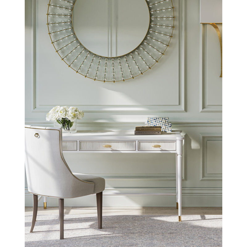 Aster Solid Wood Writing Desk