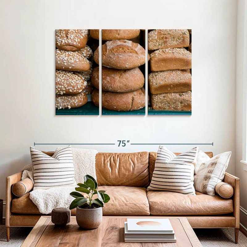 Yarlin Artisan Bread Collection, 36" H x 57" W