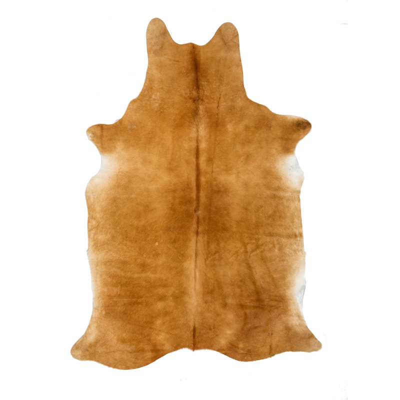 Myrtletown Animal Print Cowhide Flatweave 2cm X 1.75cm Area Rug