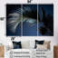 Ensemble de salon mural Palm Leaf Jungle Calm - Palmiers et palmiers-107763365-107763367
