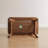 Shoe Stool With Cloth Hanger (Walnut)