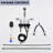 Stainless Steel Pull-out Spray Faucet - 3-hole  2 Handle  Cold And Hot Water Faucet-106871686
