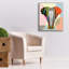 «Elephantidae» par Lanre Adefioye, Epic Graffiti, art mural sur toile, 12 po x 16 po-1914612985