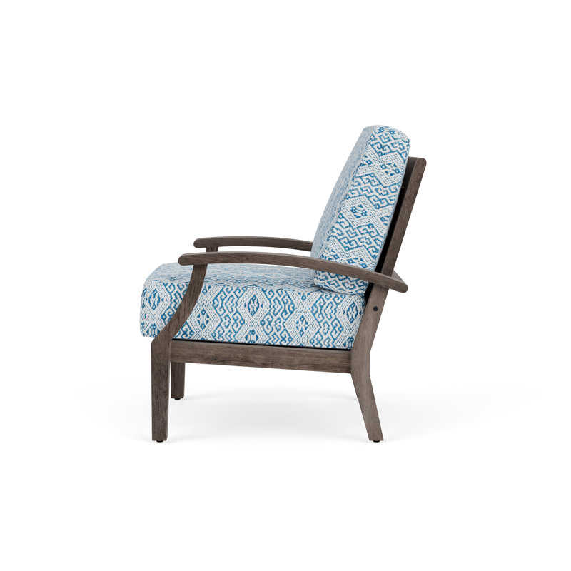 Frontier Outdoor Lounge Chair, Bark, Wayfarer Dune