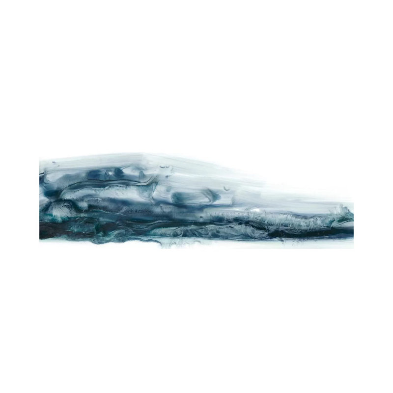 Rip Current II by Ethan Harper - Wrapped Canvas Panoramic Print, 30.48 cm H x 91.44 cm W x 1.91 cm D