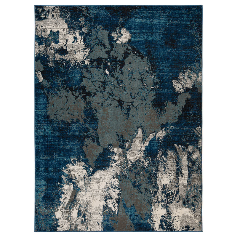 Aelicia Abstract Indoor Rug, Rectangle 7'9" x 10'