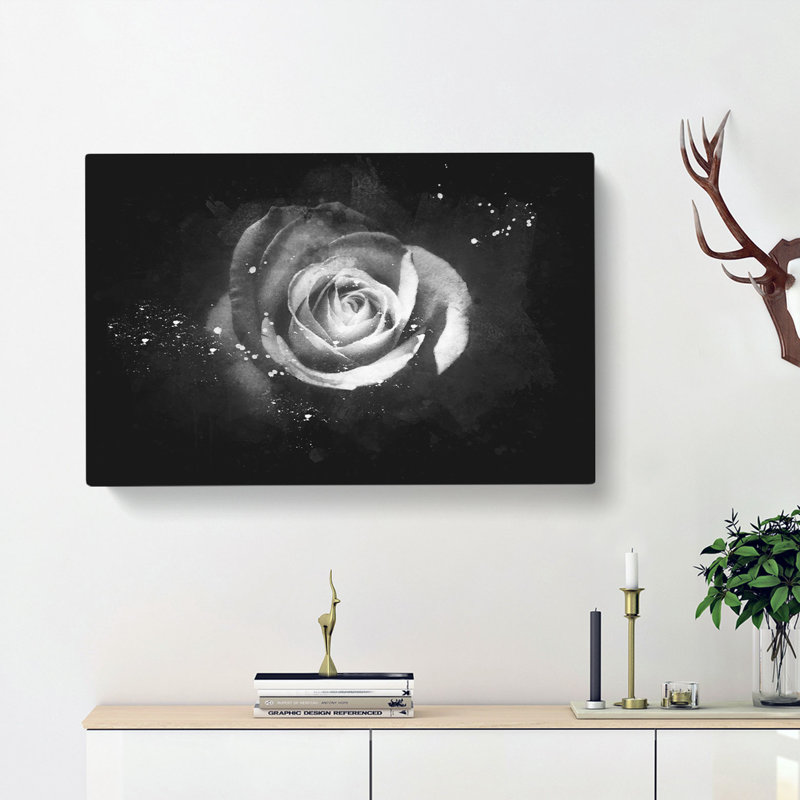 Rose Rodion Kutsaev - Wrapped Canvas, 35cm H x 50cm W x 3cm D