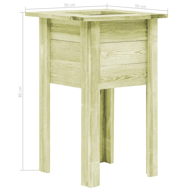 Hurley Wood Raised Garden Bed