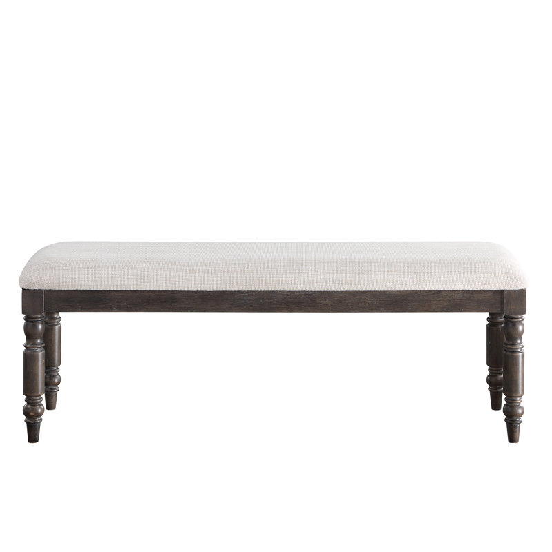 Mendham Polyester Upholstered Bench