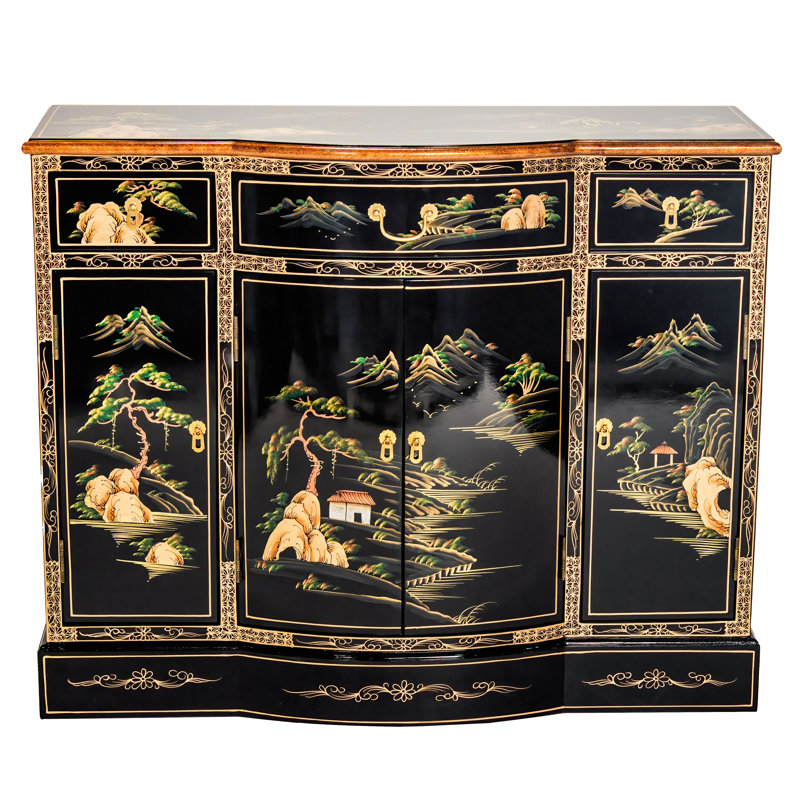 Abigal 42'' Solid Wood Sideboard