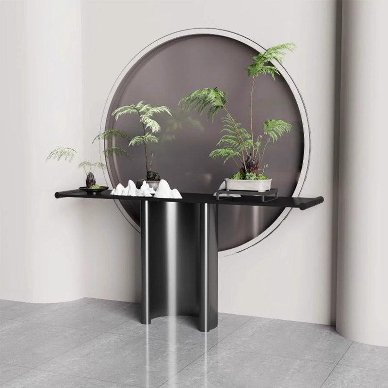 Console Modern Minimalist, H 33,46 po x l 62,99 po x P 13,78 po