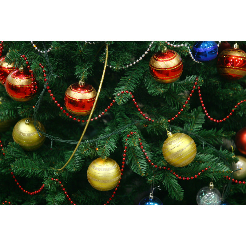 Christmas Tree by Nemar74 - Wrapped Canvas Print, 61cm H x 91cm W