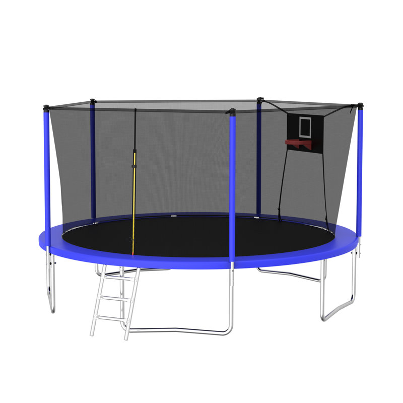 Trampoline 14 pi, Bleu