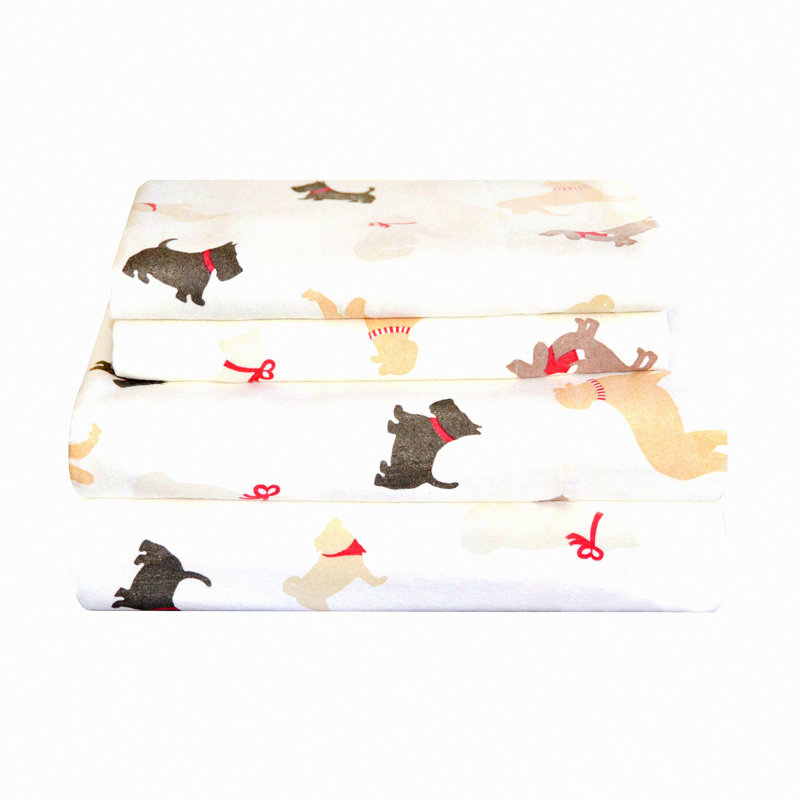 Winter Paws 170 GSM Queen Sheet Set