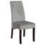 Chaise d'appoint rembourrée en velours Coad-21366420