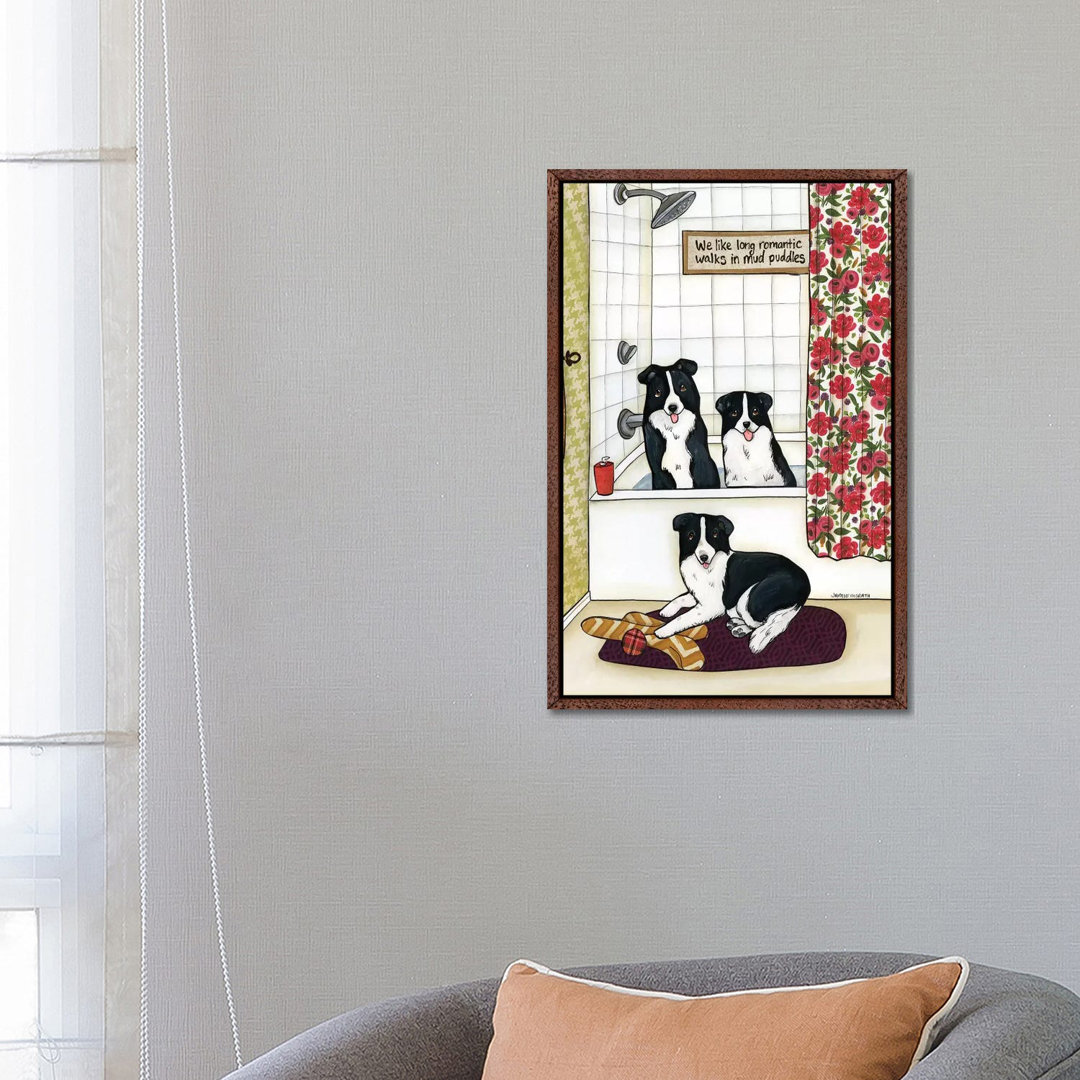 Mud Puddles by Jamie Morath - Print on Canvas