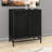 Annali 28" Wide Rectangular Accent Cabinet in Black Grain-208726794