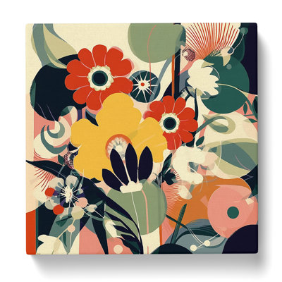 Floral Bauhaus No.2 - Print