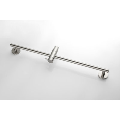Height Adjustable Handheld Shower With 28 - Inch Slide Bar And 59 Hose, Brushed Nickel Stainless Steel, Robust Design, Different Spray Patterns For Various Situations Hose Shower, Adaptable Property,