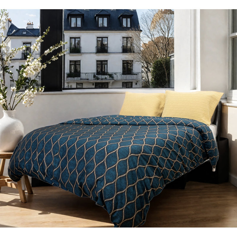 Etavonni Home Jadila, Twin Comforter + 1 Standard Sham