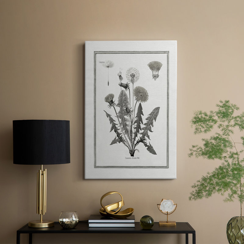 Pissenlit I - galerie sur mesure, H 48 po x l 32 po