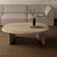 Table de bout ovale en bois massif-2141366396