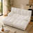 Modular Sectional Cloud Couch with 2 Ottomans, Deep Seat Sofa, Comfy Lattice Cushions, Sleeper Sofa Bed for Versatile Use