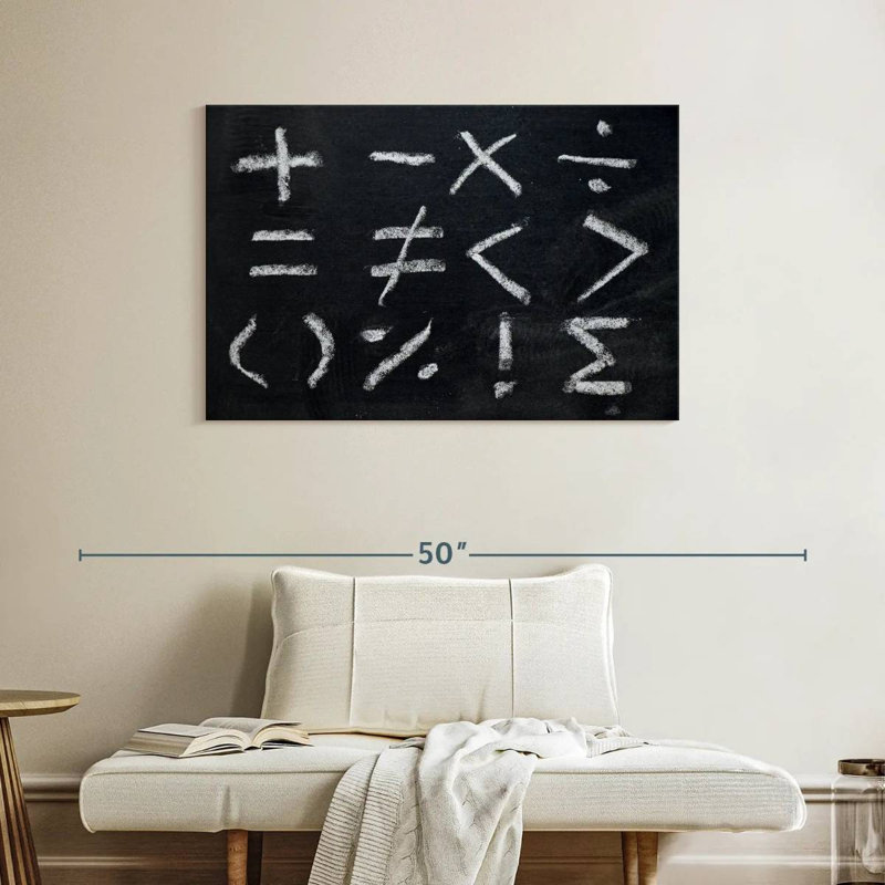 Keiri Mathematics, 26" H x 39" W