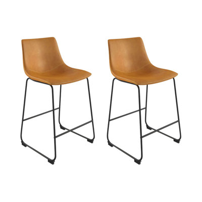Nia Vegan Leather Bar & Counter Stool