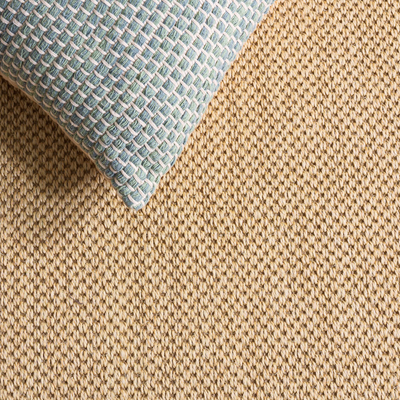 Tapis en fibre de sisal Benevides, Tapis de couloir 2 pi 6 po x 8 pi