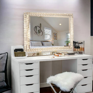 Hollywood Glow Lite Pro Vanity Mirror with 15 Lights Dressing Makeup Mirror  with Power Outlets